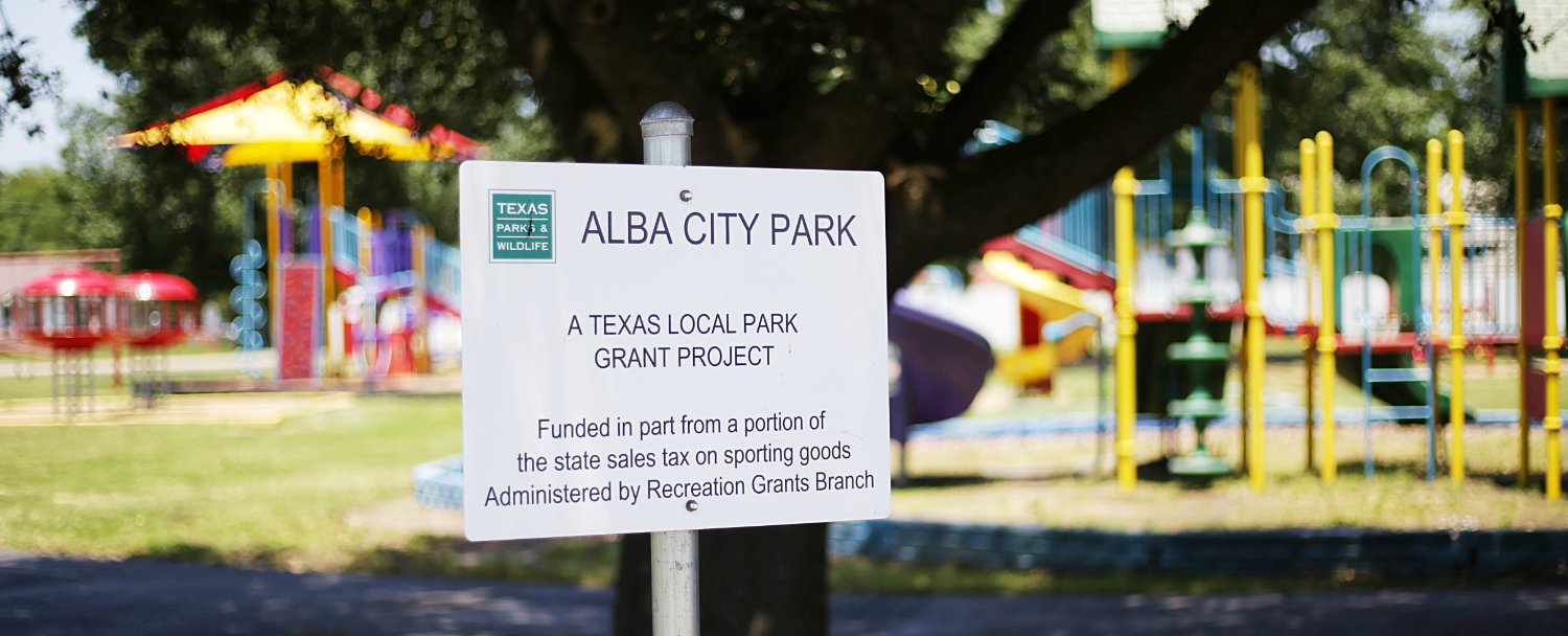 The Alba City Park renovations are complete, and the park is ready for action.